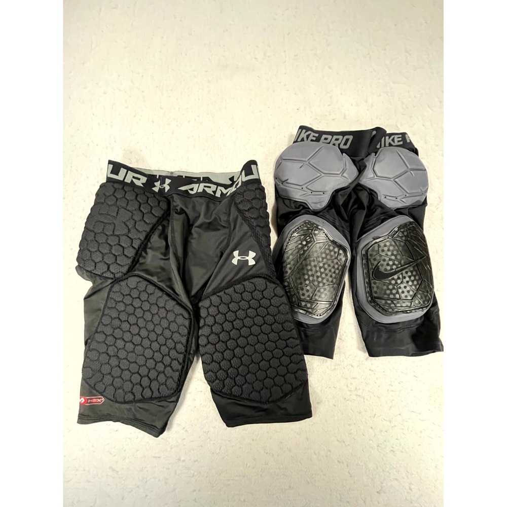 Nike Pro X Under Armour Shorts Mens M/L Padded Compression Football Training Lot